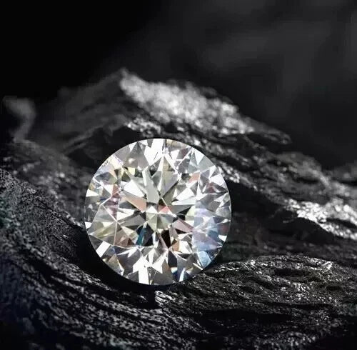 4 Ct Round Lab Grown Diamond VVS1 Natural D Color Loose Certified Diamond
