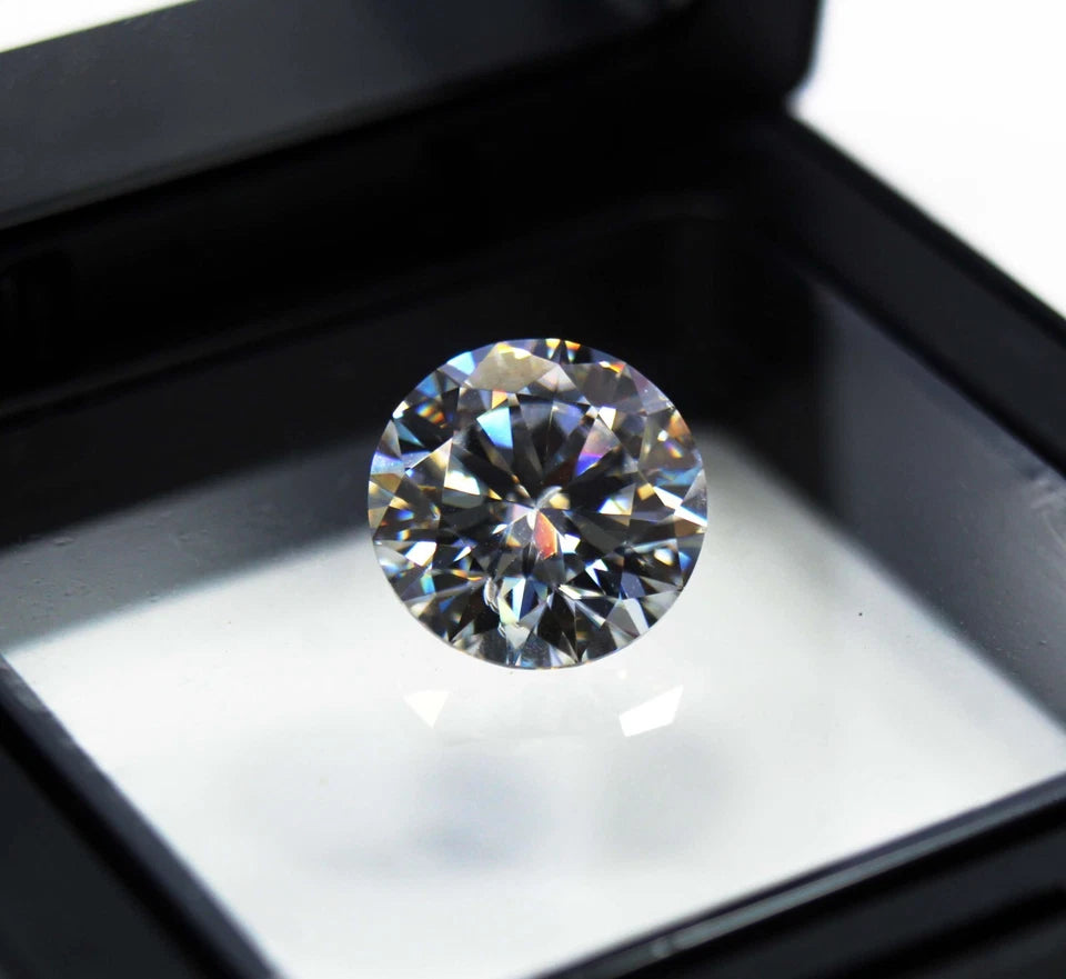 Gorgeous 4 Ct D Color Round Cut Lab Grown Diamond VVS1 Clarity Certified