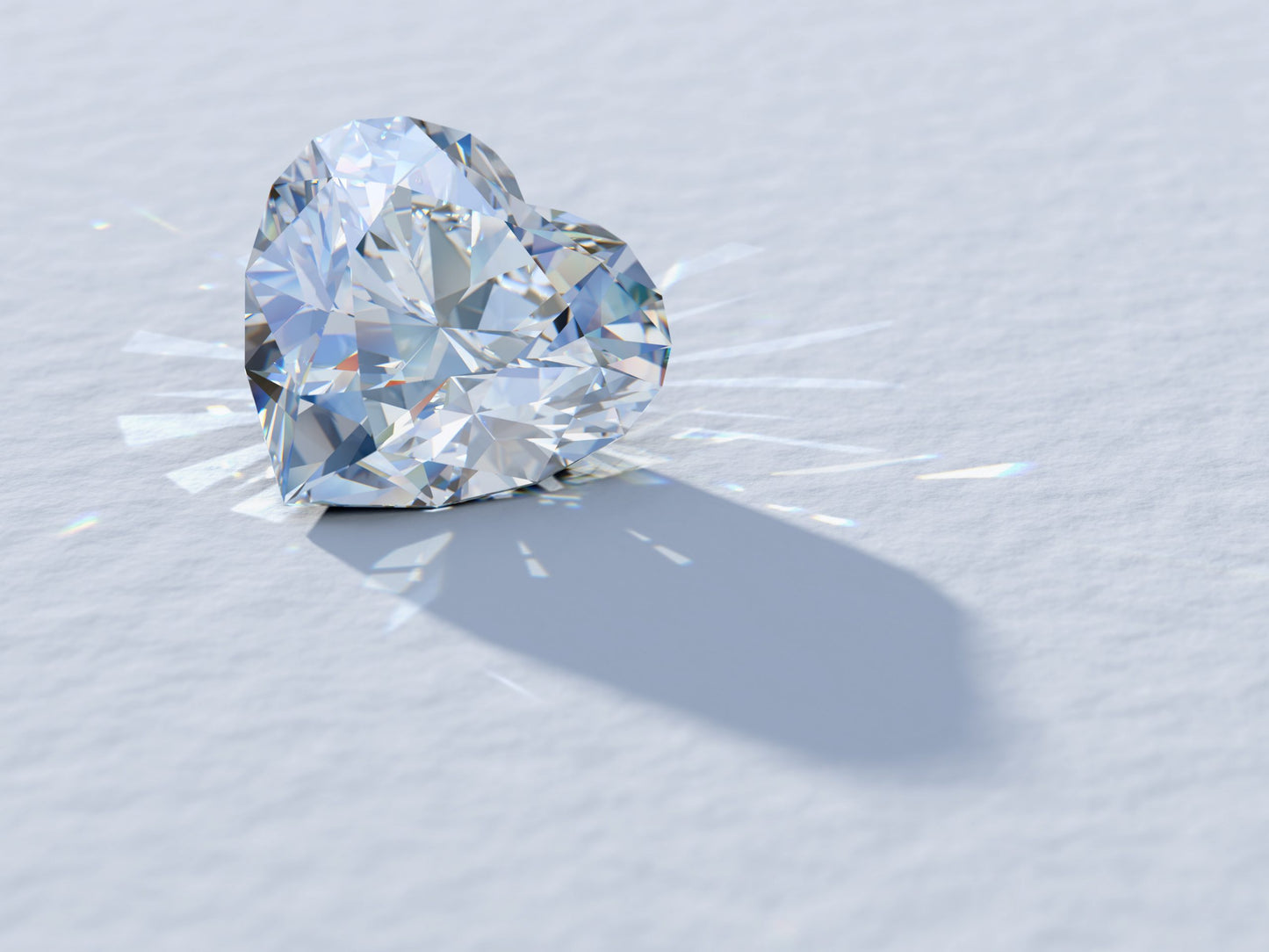 Natural 4.00 Ct Heart Shape D Color Lab Grown Diamond CVD VVS1 Certified Clarity